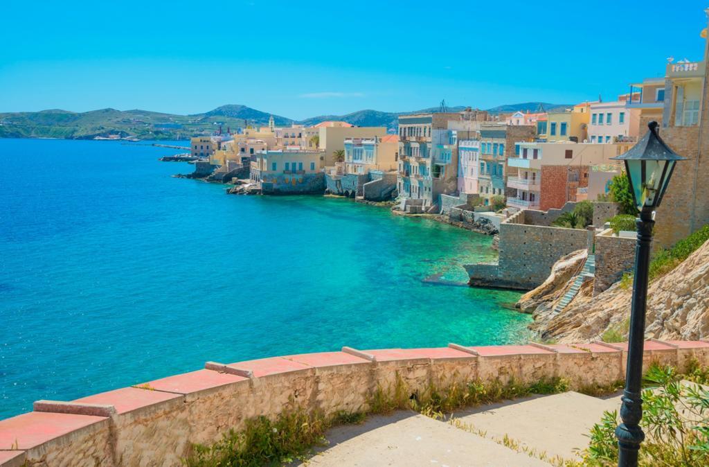 Ermoupoli, Syros City Apartments Экстерьер фото